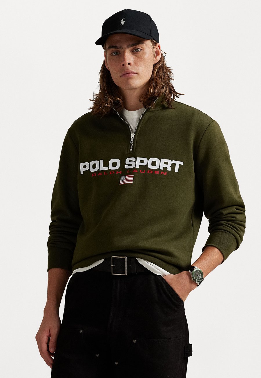

Толстовка Polo Ralph Lauren POLO SPORT FLEECE SWEATSHIRT , Company Olive/Dark Blue