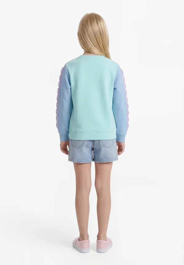 Толстовка Stella Mccartney Kids, светло-голубой — фото 2