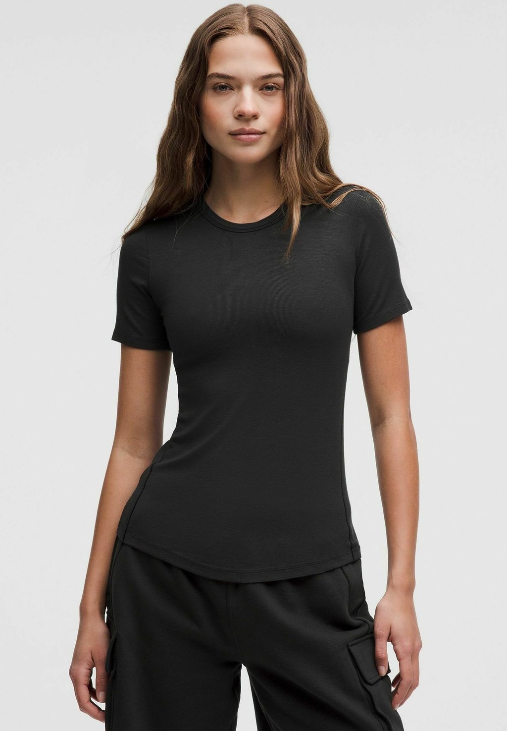 

Базовая футболка HOLD TIGHT SHORT SLEEVE lululemon, черный
