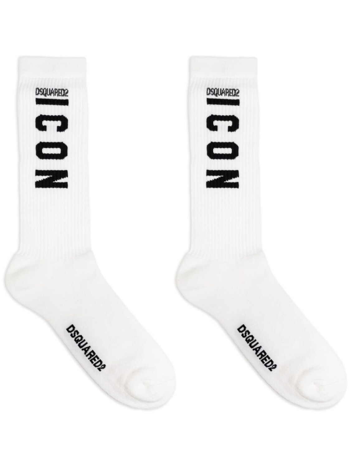 

DSQUARED2 носки Icon, белый