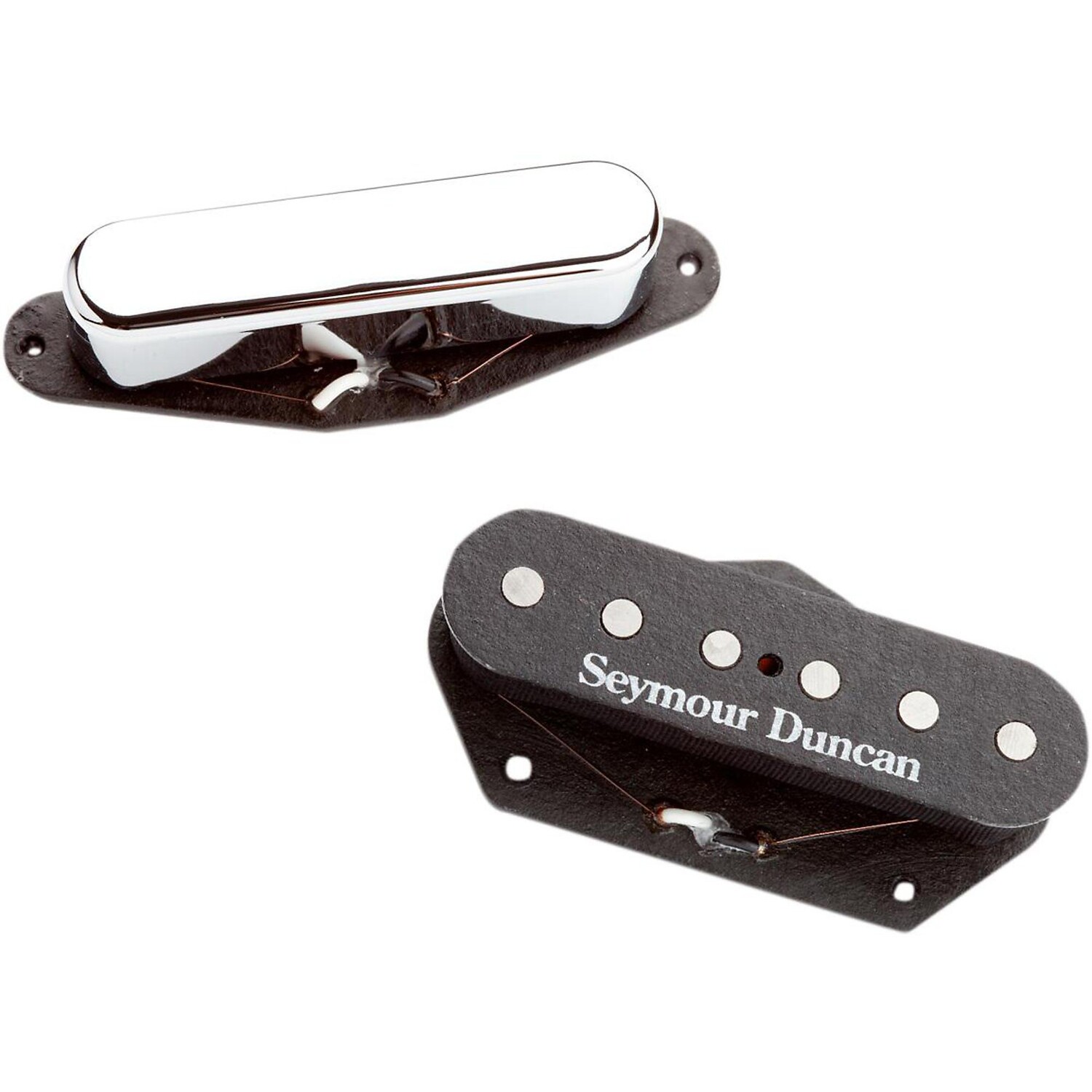 

Звукосниматель Seymour Duncan Hot Tele Single, черный и хромированный