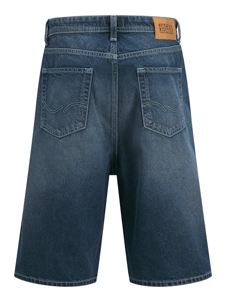 Шорты джинсовые, high waist, JACK & JONES Junior, синий — фото 2