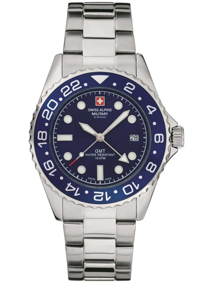 

Swiss Alpine Military by Grovana Мужские аналоговые часы синего цвета