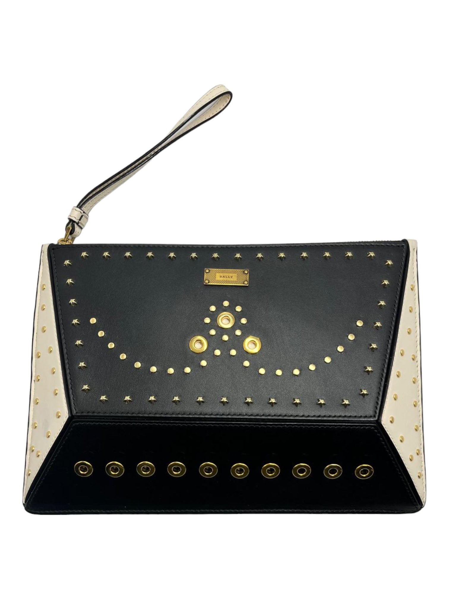 

Bally Leor Suzy 6224791 дамский черный клатч с тиснением под кожу теленка