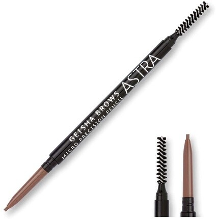 

Карандаш для бровей Astra Make-Up Geisha Brows с кисточкой - блондин, Astra Makeup
