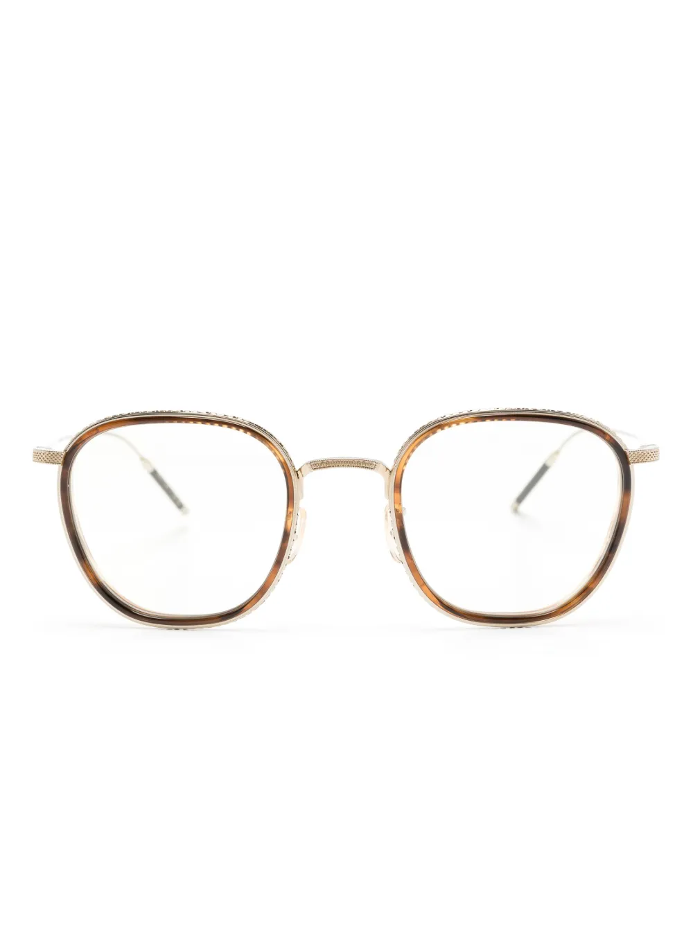 

Очки TK-9 в квадратной оправе Oliver Peoples, золотой