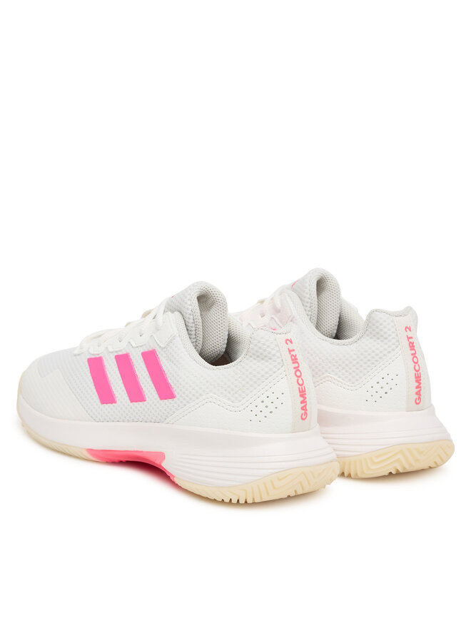 Теннисные кроссовки Gamecourt 2.0 JP7723 Adidas, белый — фото 3