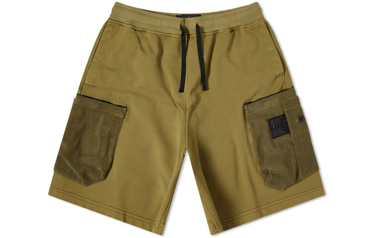 

Шорты-карго мужские Оливковые Stone Island, оливковый