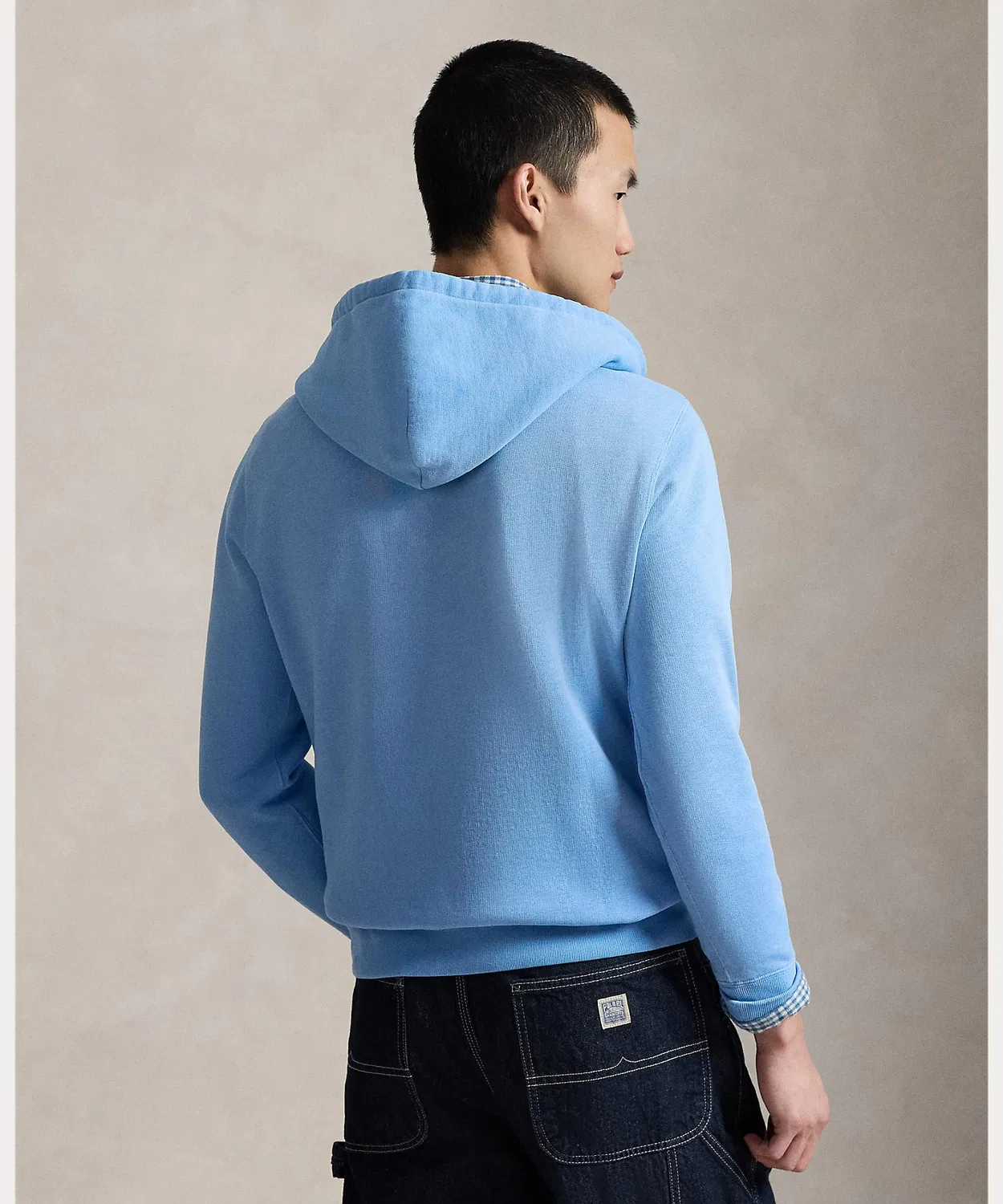 Худи Polo Bear из флиса, Ralph Lauren, синее — фото 4