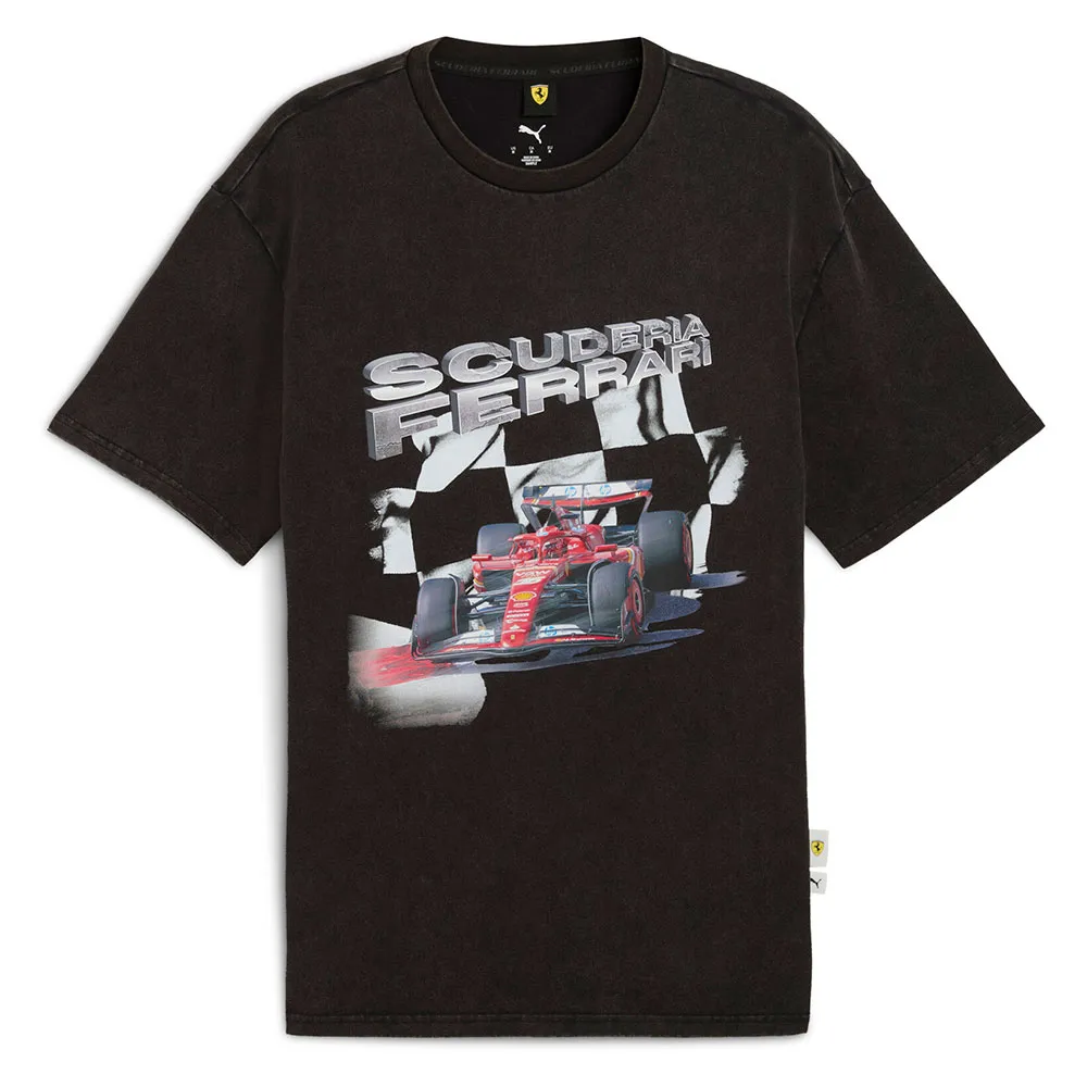 

Футболка с коротким рукавом Puma Ferrari Sportswear Graphic II, черный