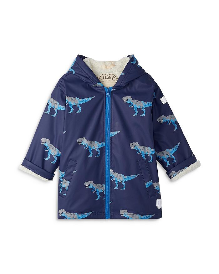 

Куртка Hatley Boys на подкладке из шерпы T-Rex Attack - Little Kid, Big Kid, синий