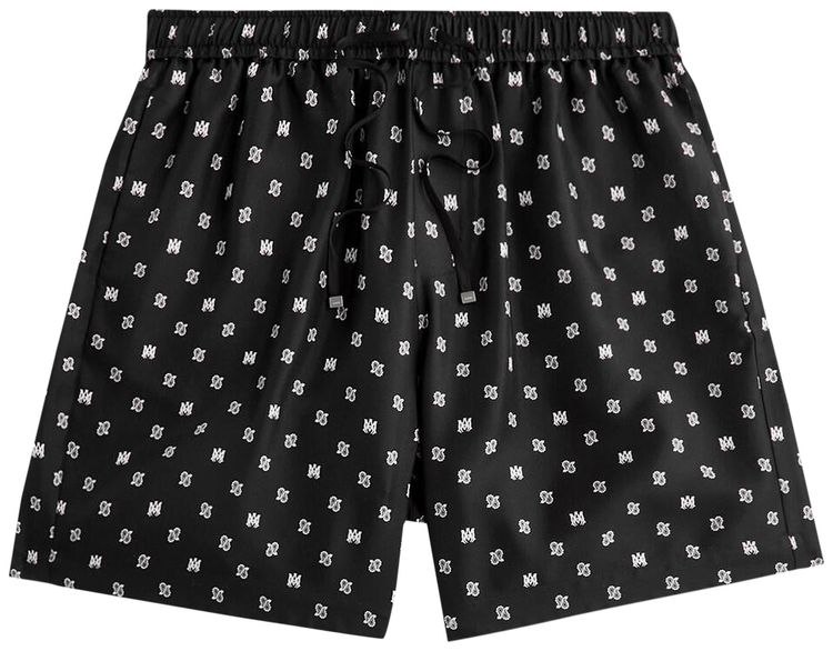 

Шорты Amiri MA Paisley Short 'Black', черный