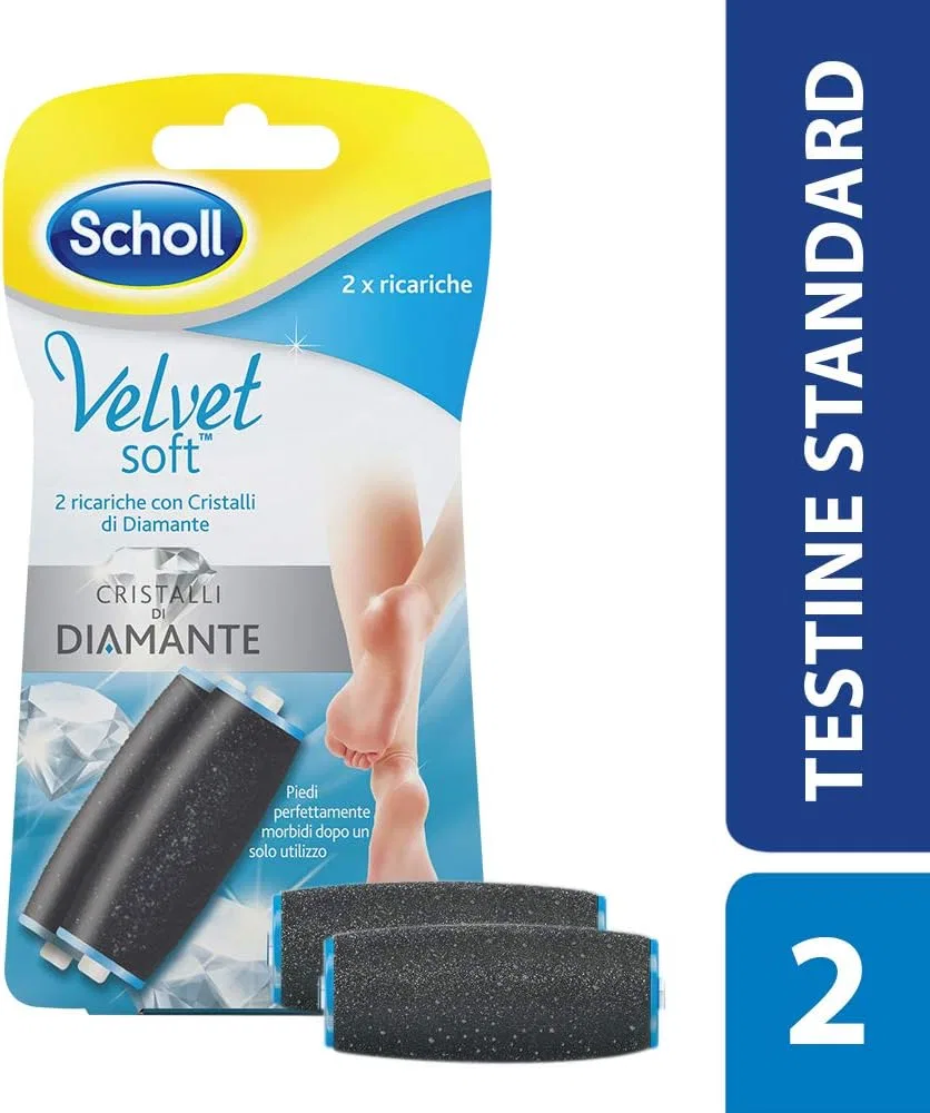 Сменные ролики Scholl Velvet Soft Diamond Crystal, 2 шт. Dr. Scholl'S — фото 2