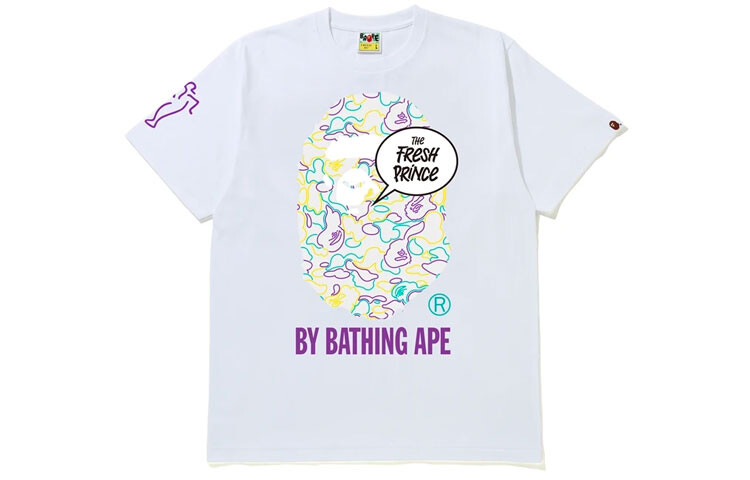 

Футболка серии Ape Head унисекс A Bathing Ape, белый