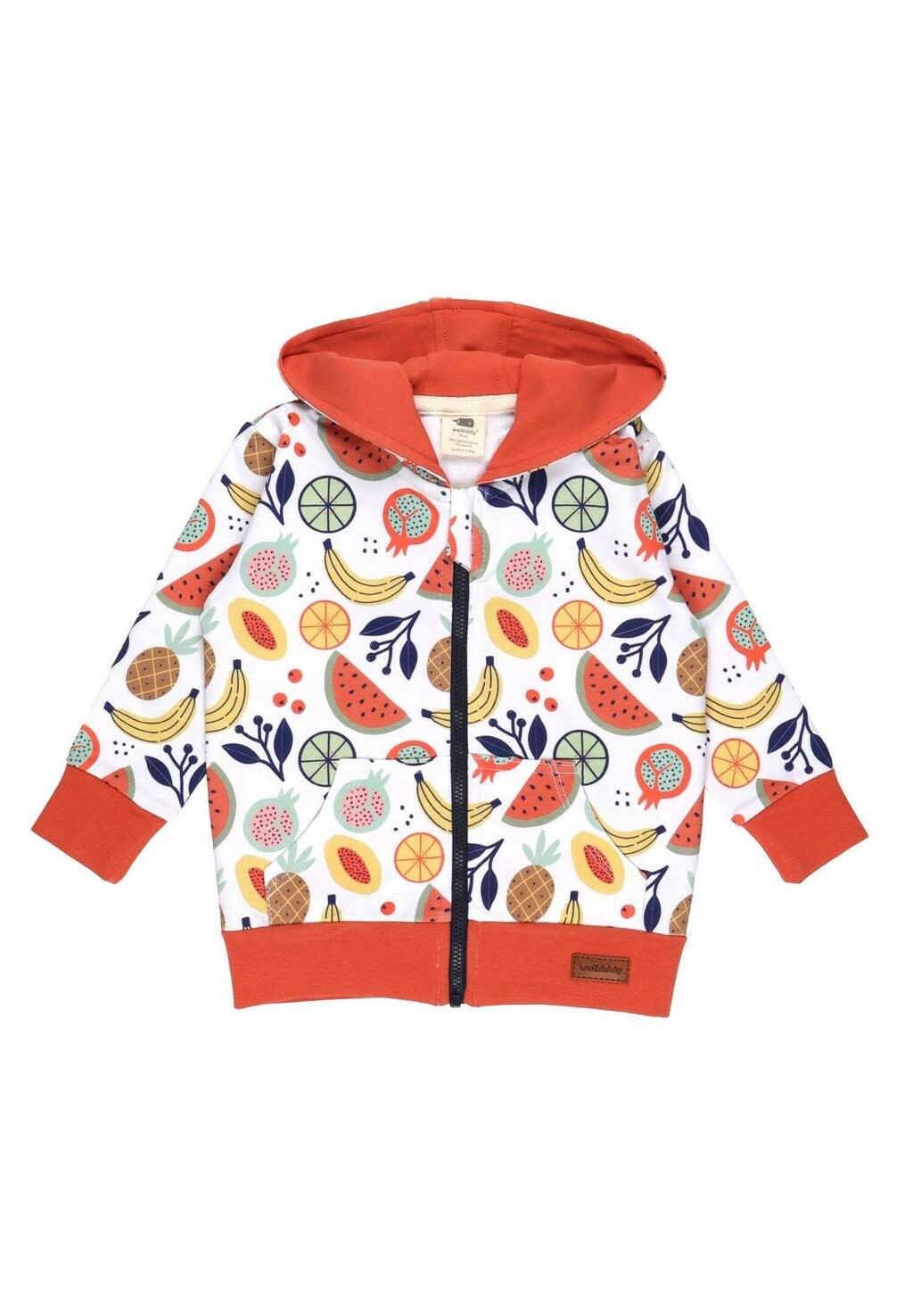 

Толстовка CHEERFUL FRUITS Walkiddy, цвет weiss