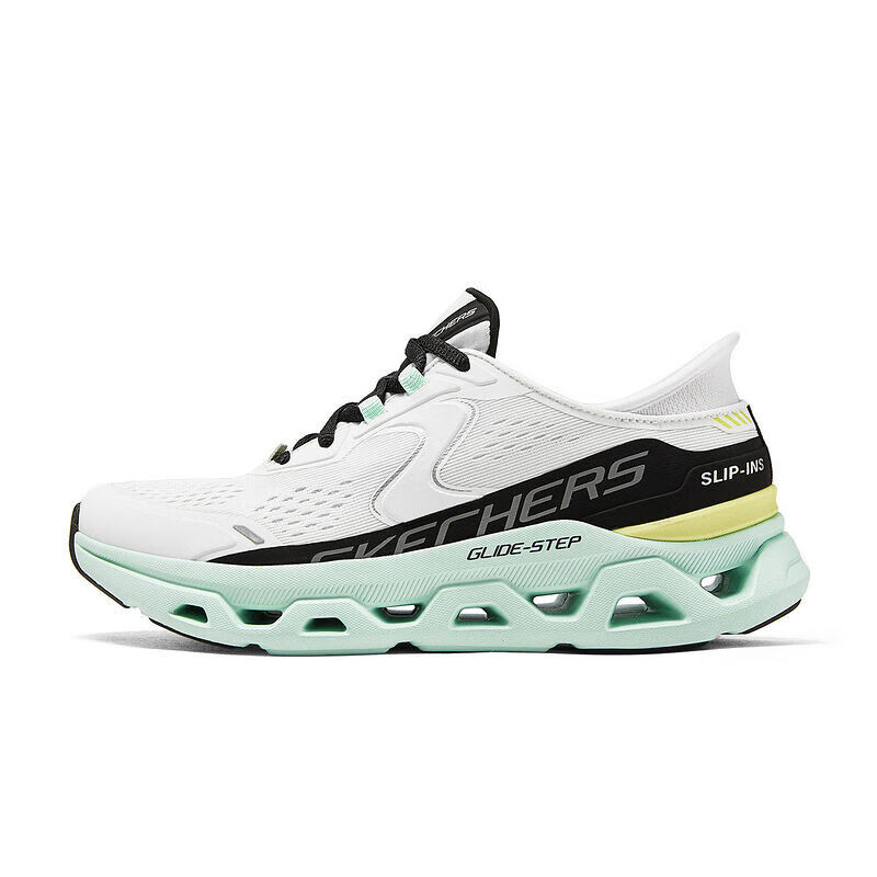 

Кроссовки женские Slip Ins с низким верхом, белые/многоцветные Skechers