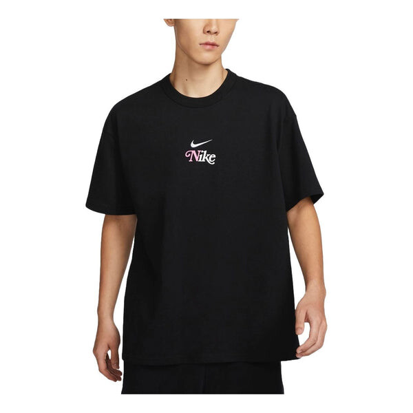 

Футболка sportswear premium essentials t-shirt asia sizing 'black' Nike, черный