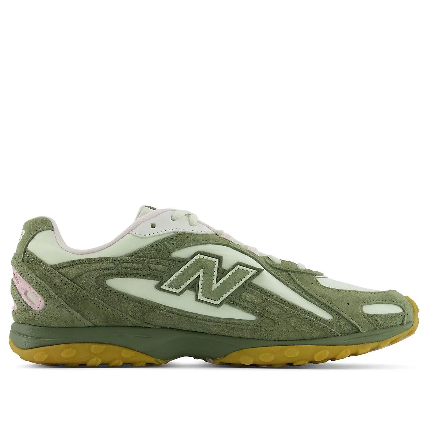 Кроссовки New Balance 204L 'Dark Olive Washed Burgundy' U204L203, оливково-зеленый — фото 2