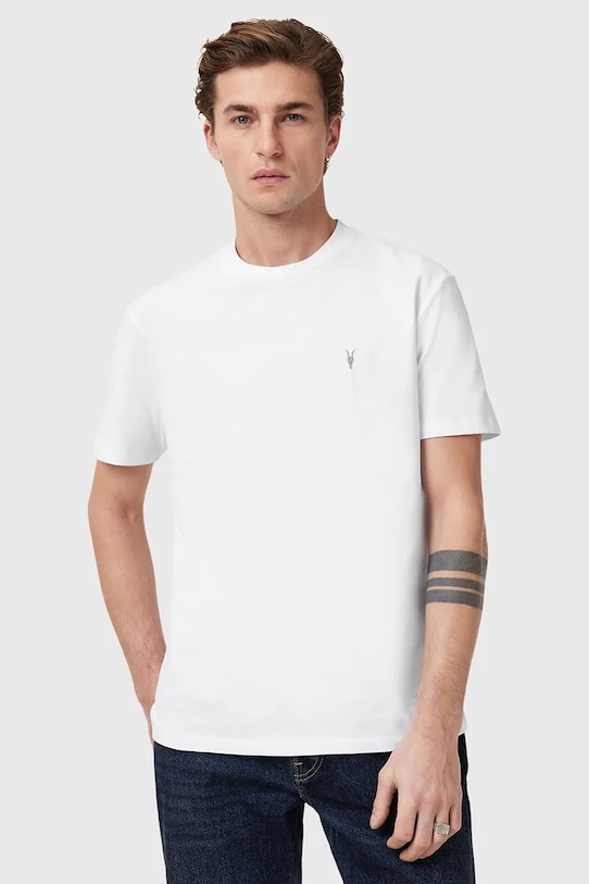 

Хлопковая футболка DEXTER Allsaints, белый