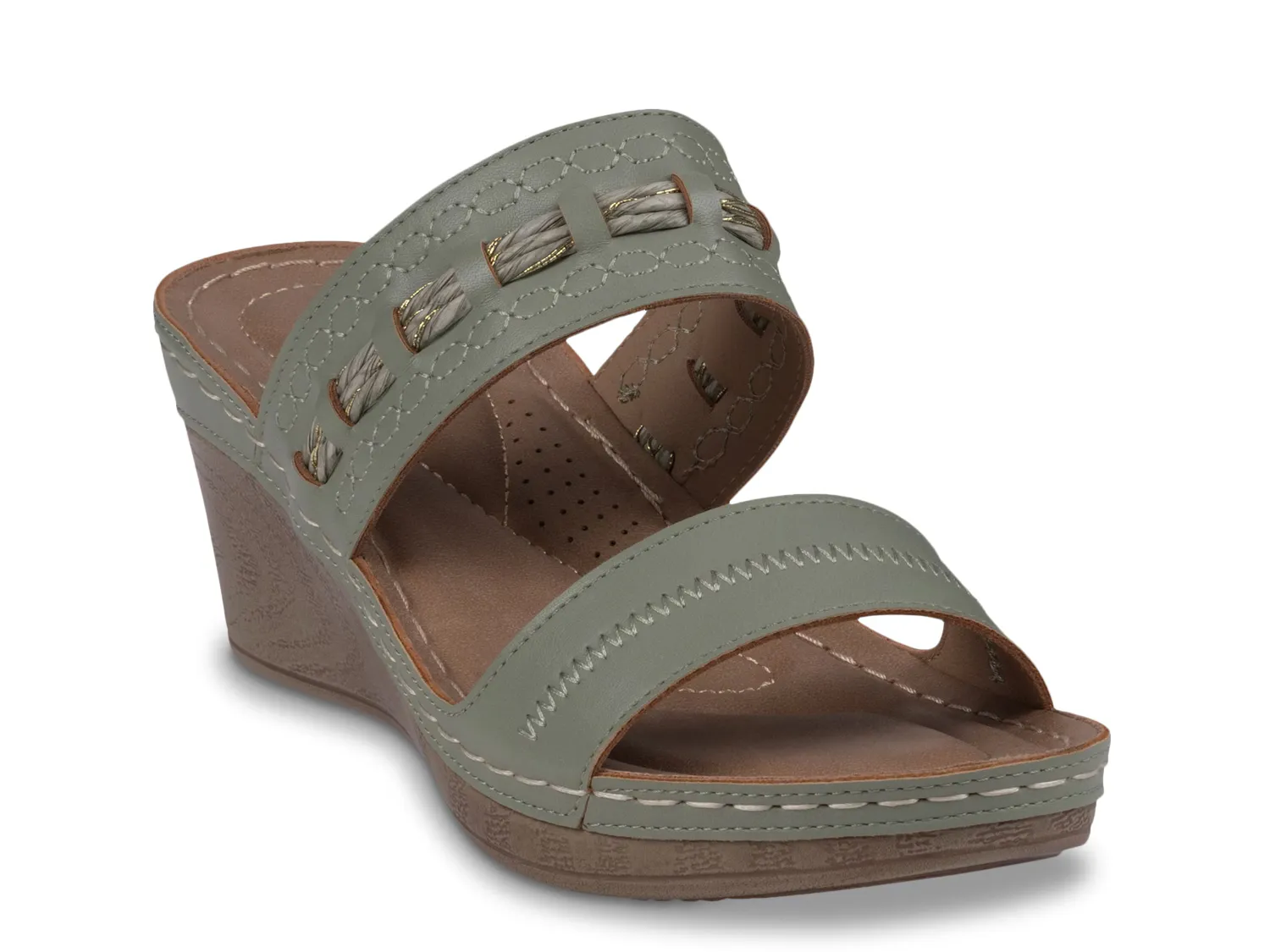 

Сандалии Mariah Wedge Sandal Good Choice, темно-зеленый
