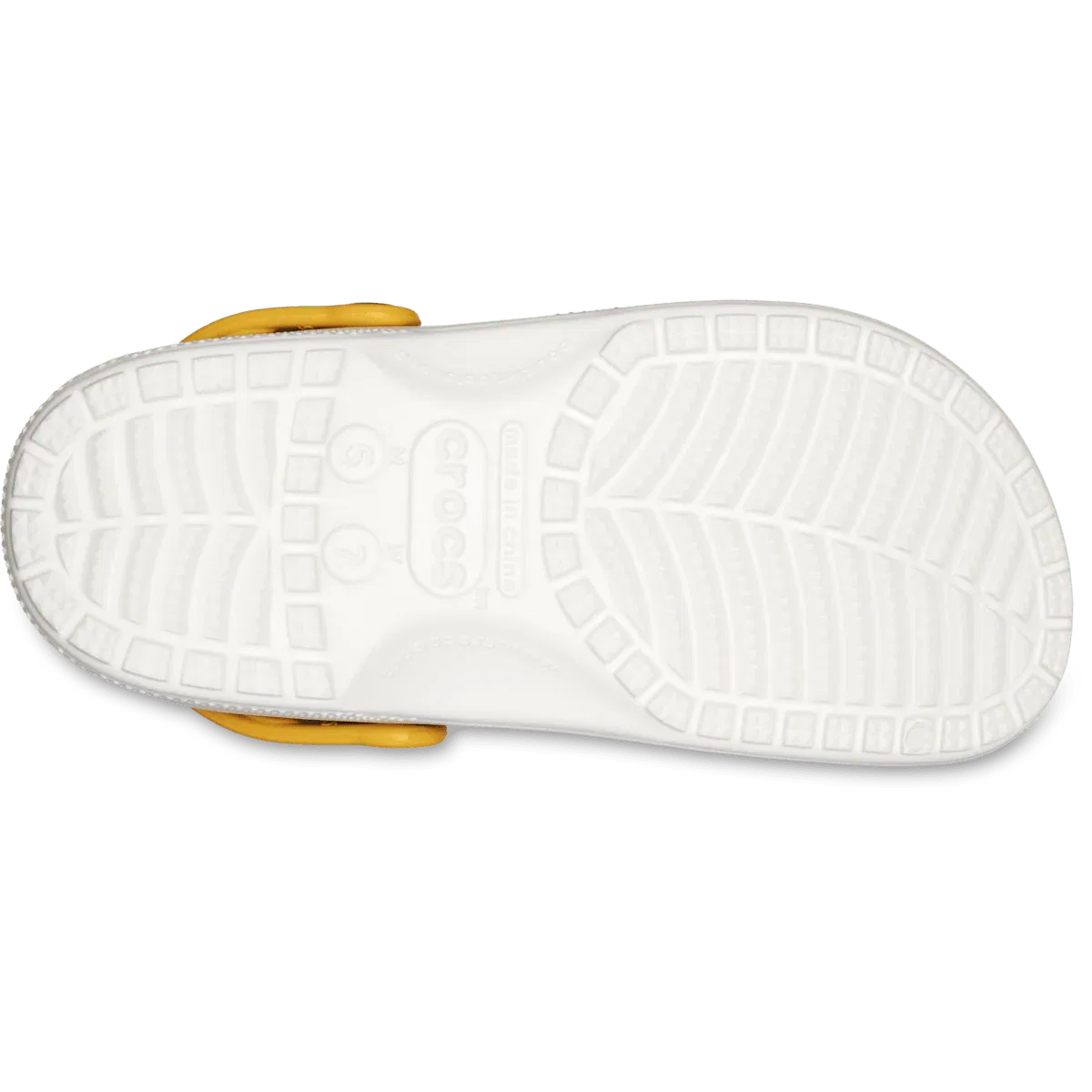 Классические американские военно-морские сабо Crocs, White/Multi — фото 4