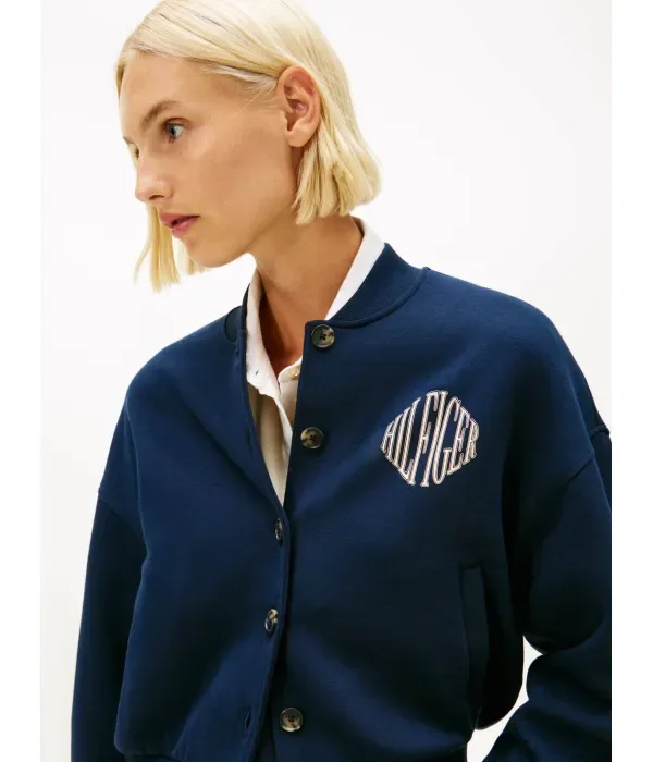Толстовка VARSITY relaxed fit Tommy Hilfiger, темно-синий — фото 4