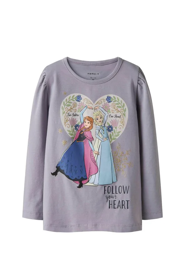 Футболка с длинными рукавами "frozen" Name It, Lavender Gray
