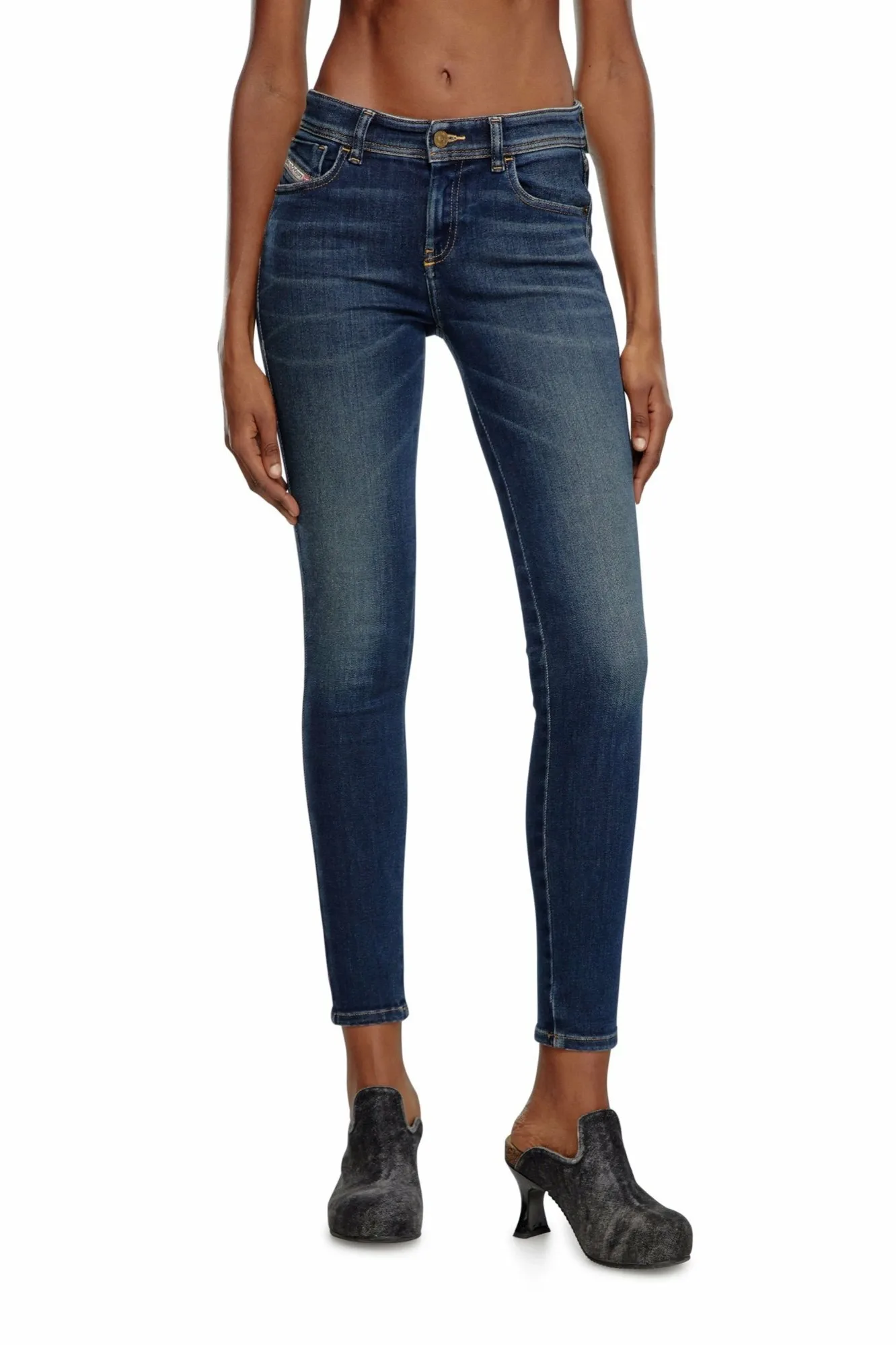 Женские джинсы Super Skinny SLANDY L.32 Diesel, blue