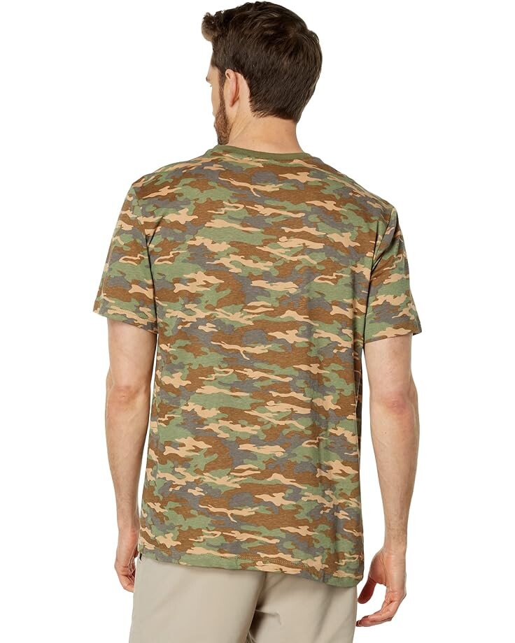 

Футболка U.S. POLO ASSN. Short Sleeve Camo Print Logo Tee, цвет Green Beret