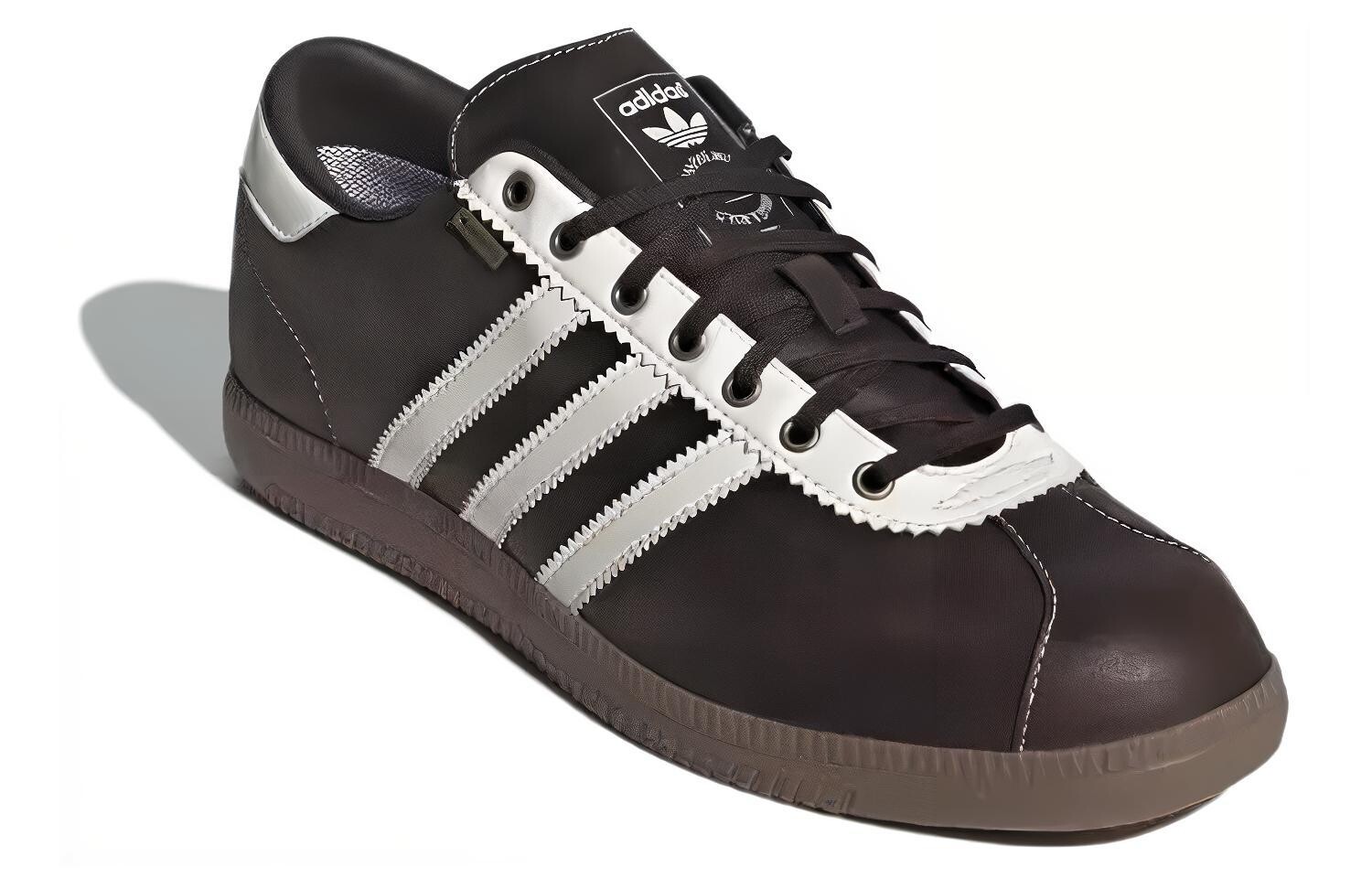 Мужские кроссовки для скейтбординга adidas originals, Темно коричневый — фото 3