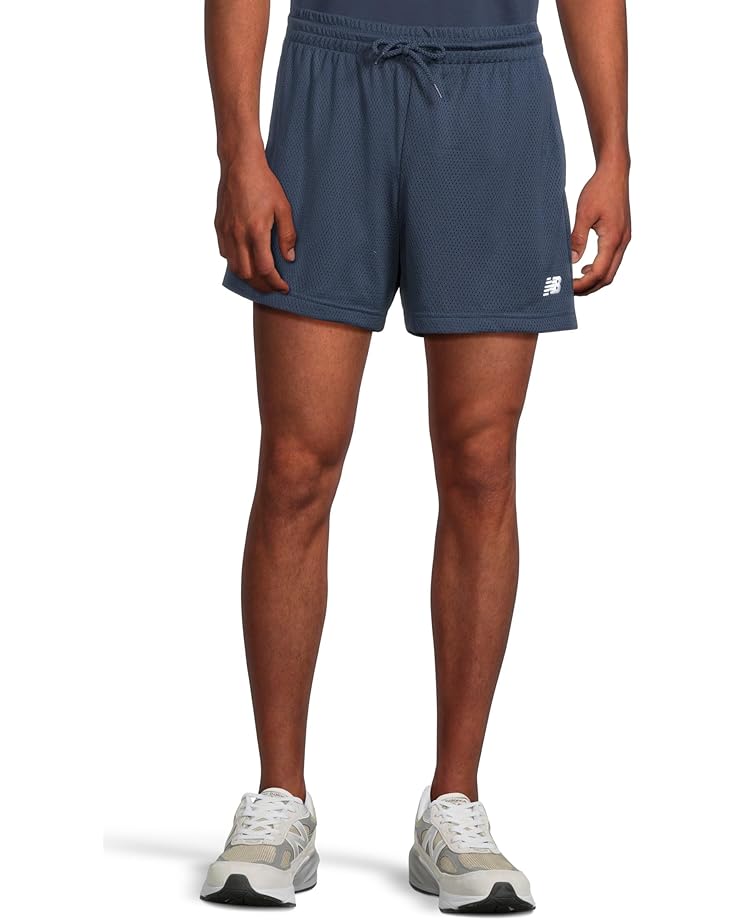 

Шорты New Balance Sport Essentials Mesh Shorts 5", цвет NB Navy