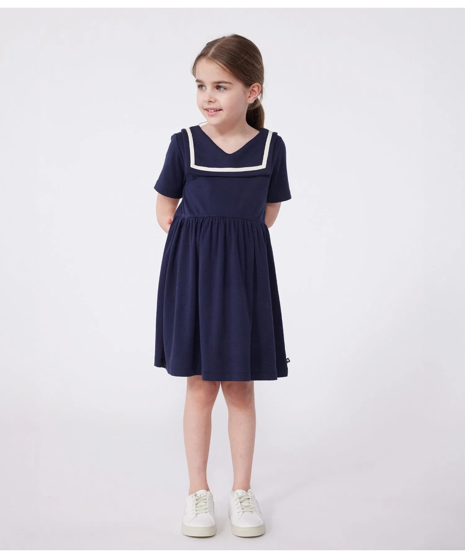 Детское платье PETIT BATEAU с коротким рукавом