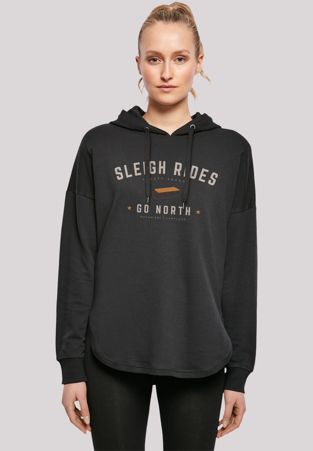 

Толстовка SCHLITTENFAHREN WEIHNACHTEN - Hoodie F4NT4STIC, черный