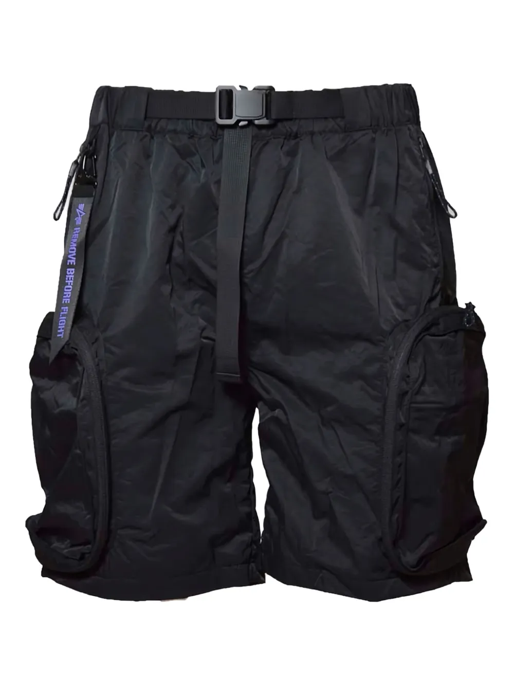 

Шорты карго с поясом Alpha Industries, черный