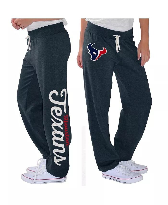 

Женские темно-синие флисовые брюки Houston Texans для схватки G-Iii 4Her By Carl Banks