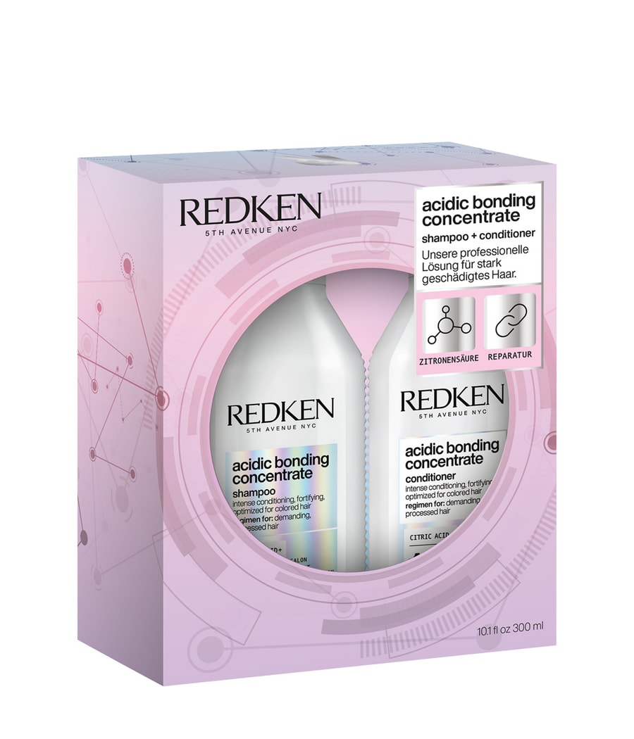 

Набор для ухода за волосами Redken Acidic Bonding Concentrate Shampoo + Conditioner Springset, 1 шт.
