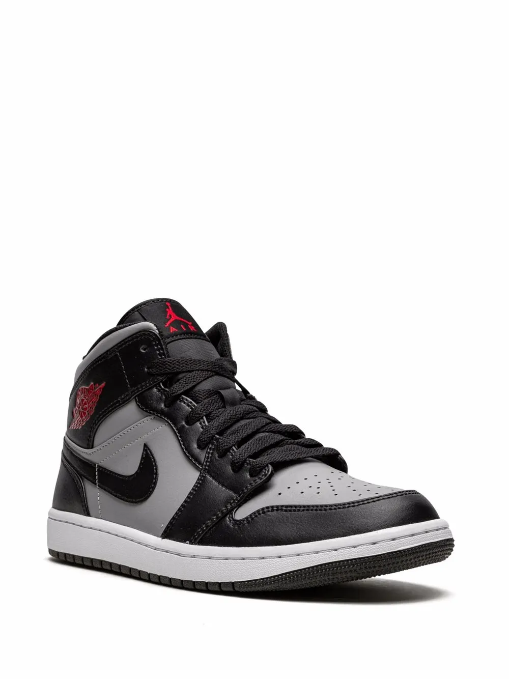 Кроссовки Air  1 Mid Shadow Red Jordan, черный — фото 2