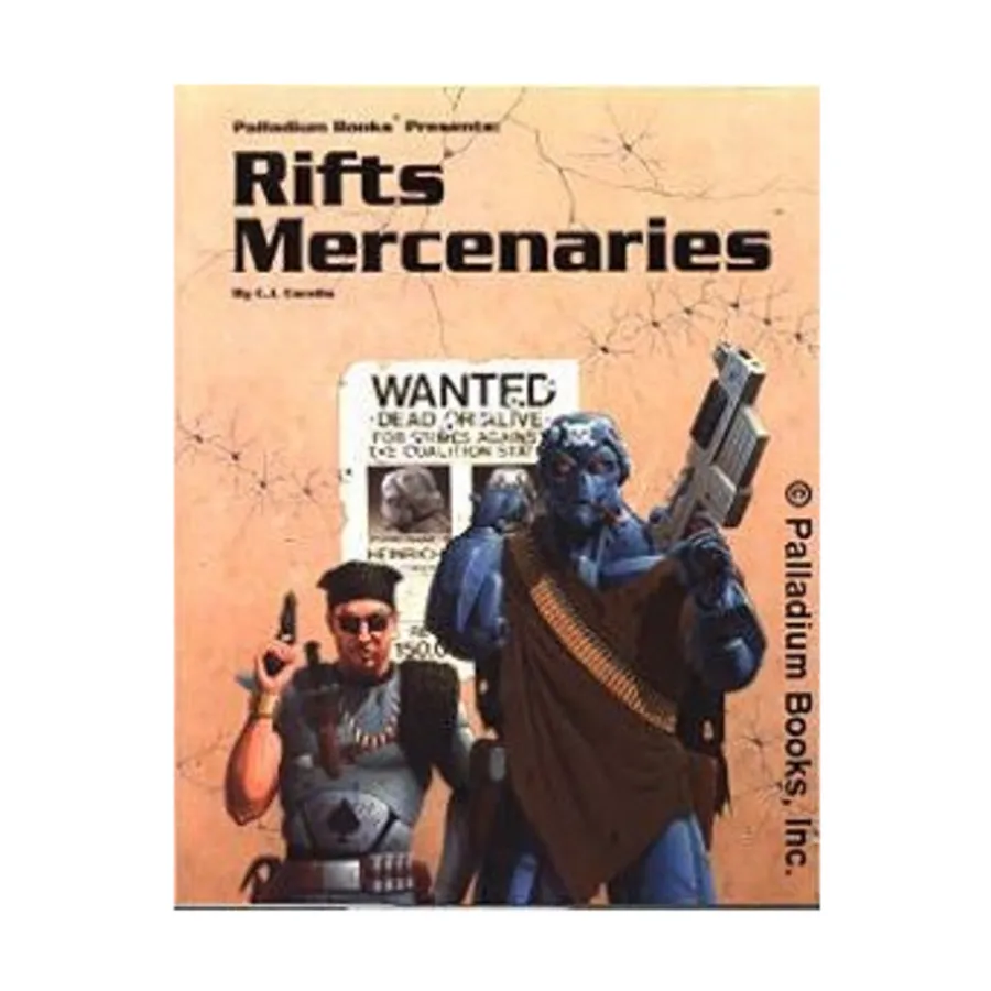 

Mercenaries, Rifts - Core Books, Source Books & Miscellaneous, мягкая обложка