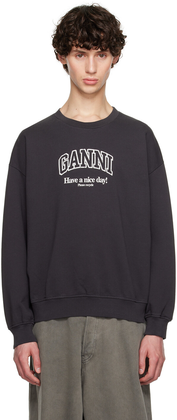 

Черная толстовка Isoli GANNI, Phantom