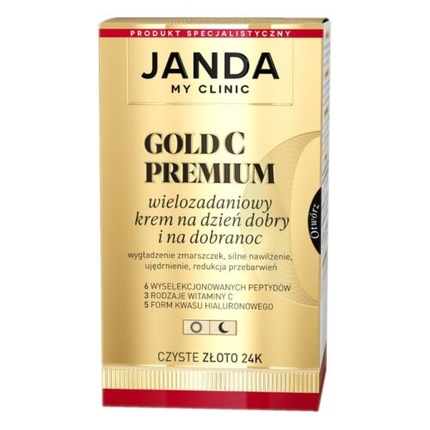 

Многофункциональный крем для лица Gold C Premium для хорошего утра и вечера Markenlos