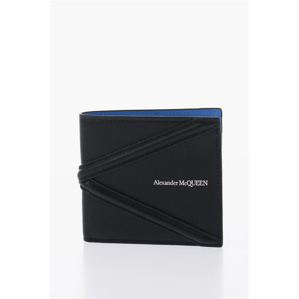 

Кожаный кошелек с контрастной внутренней частью Alexander Mcqueen, Black