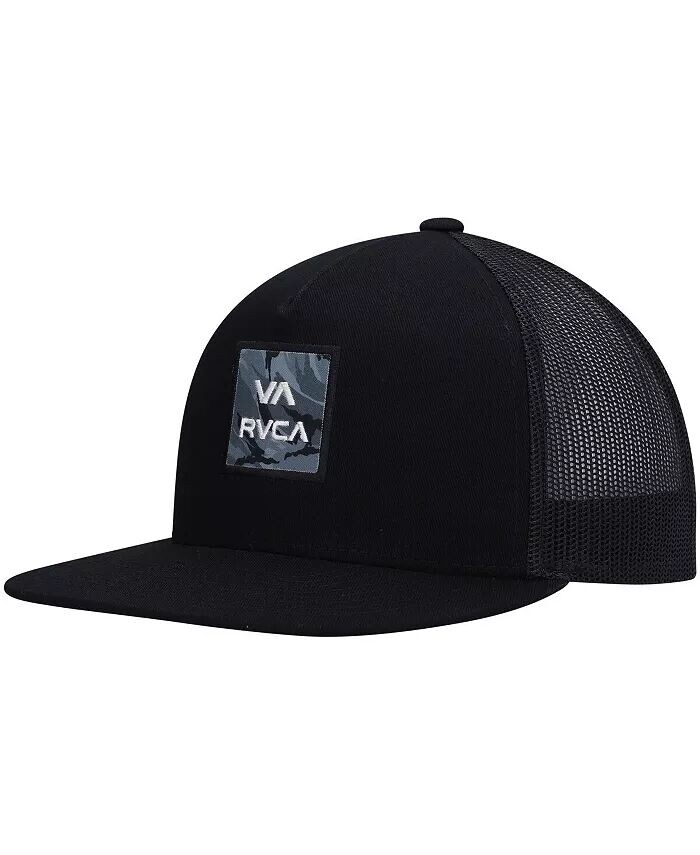 

Черная кепка Big Boys ATW с принтом Trucker Snapback Rvca