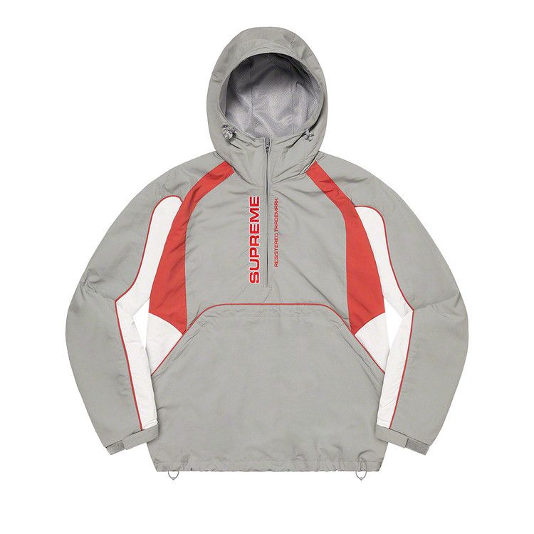 

Куртка Supreme Paneled Half Zip Pullover 'Grey'