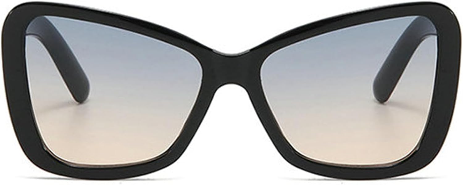 

Солнцезащитные очки Willochra в стиле ретро «кошачий глаз» для женщин, модные градиентные очки с защитой от УФ-излучения UV400 для мужчин, трендовые очки «бабочка» для активного отдыха и путешествий F28, C2