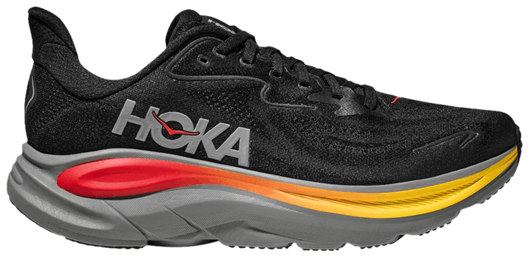 

Кроссовки HOKA Clifton 10 'Black Galactic Grey', черный