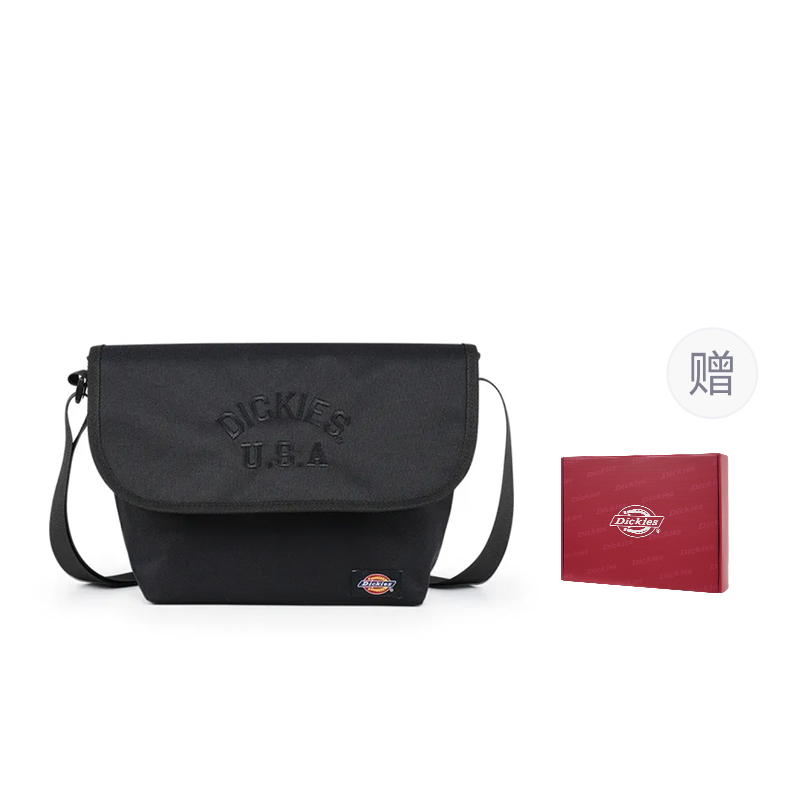 

Dickies Полиэстеровый мессенджер через плечо унисекс черный хаки экрю серый белый, Black-Letter Embroidery DK-C035[Box Limited Edition]