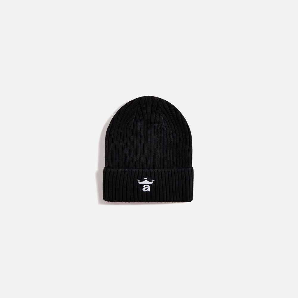 

Шапка Awake NY Crown A Cable Beanie, черный