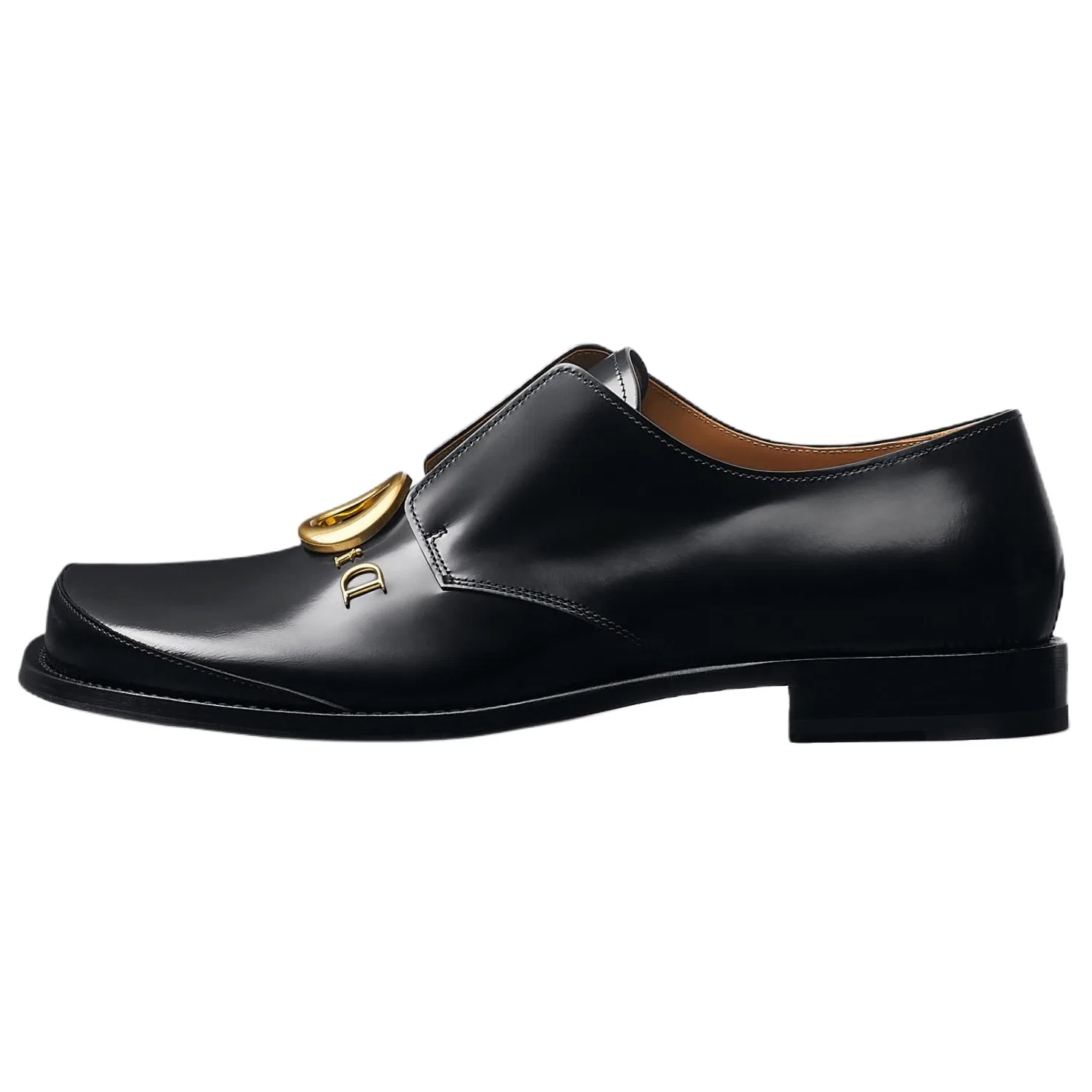 Casual кожаные туфли DIOR Black