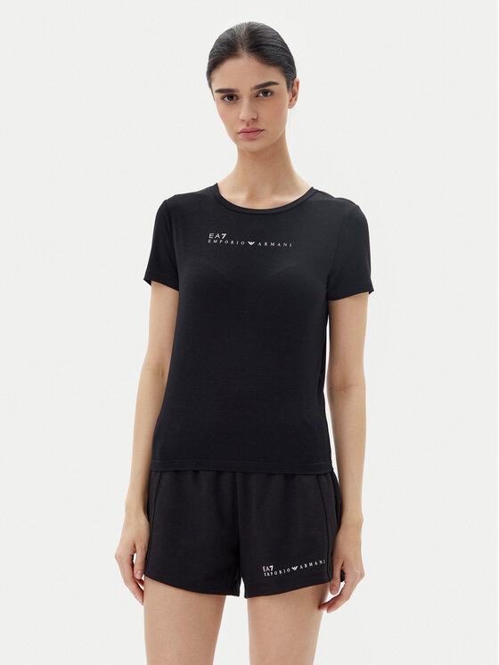 

Облегающая футболка 7W000274 AF12945 UC001 Ea7 Emporio Armani, черный