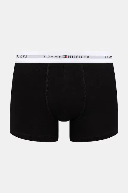 Комплект трусов Tommy Hilfiger Signature Logo Waistband, 7 предметов, черный — фото 2